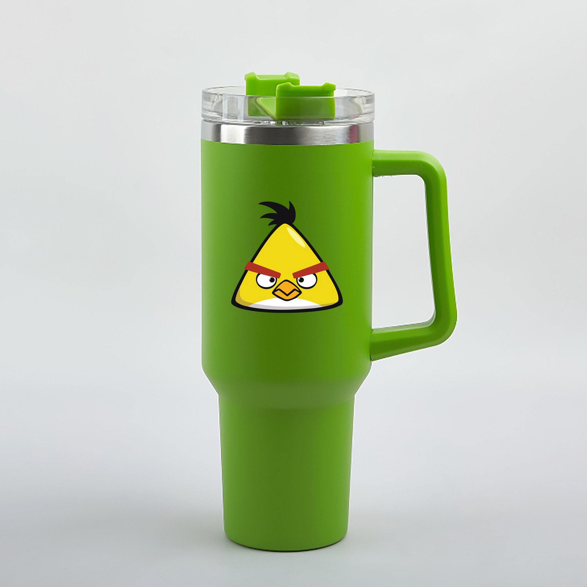 （画像用） Angry Birds アングリーバード 1200mL車用タンブラー（カラープリント）